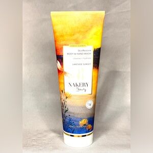Nakery Beauty SkinRestore Body & Hand Wash Lakeside Sunset 289ml/ 9.8 fl oz New